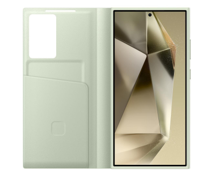 Etui do telefonów Samsung Smart View Wallet Case do Galaxy s24 ultra jasnozielony